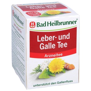 BAD HEILBRUNNER Leber- und Galletee Filterbeutel Produktbild