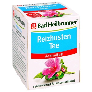 BAD HEILBRUNNER Reizhusten Tee Filterbeutel Produktbild
