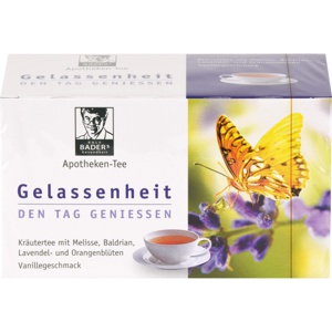 BADERS Apotheken Tee Gelassenheit Filterbeutel Produktbild