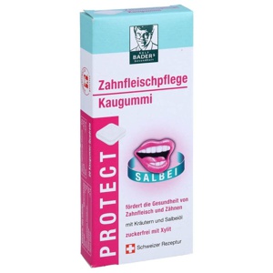 BADERS PROTECT Zahnfleischpflege Kaugummi 20 St Kaugummi Produktbild