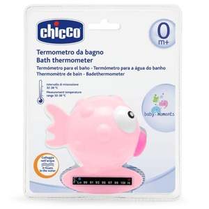 BADETHERMOMETER-Fisch-rosa-chicco Produktbild