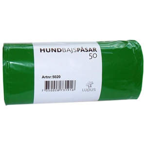 Bajspåsar 50 st - Grön produkt bild