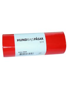 Bajspåsar 50 st - Röd produkt bild