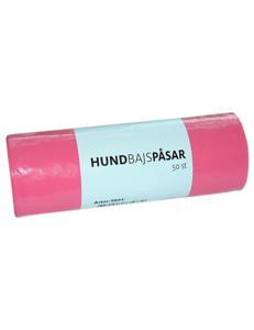 Bajspåsar 50 st - Rosa produkt bild