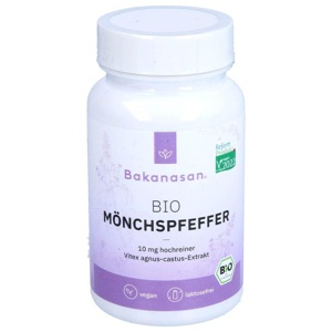 BAKANASAN Bio Mönchspfeffer Kapseln Produktbild