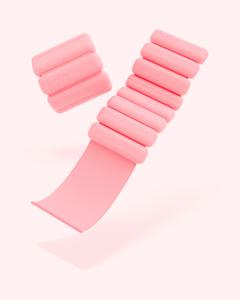 Bala 1lb Ankle/Wright Weights - Blush produkt bild
