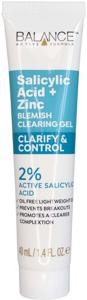 Balance Active Formula 2% Salicylic Acid & Zinc Blemish Clearing Gel 40 ml produkt bild