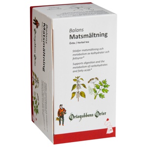 Balans Matsmältning 20 påsar Örtagubben produkt bild