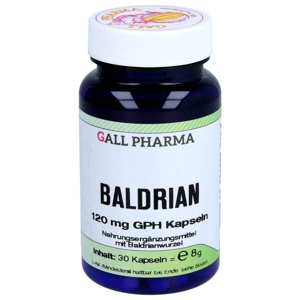 Baldrian 120 mg GPH Kapseln Produktbild