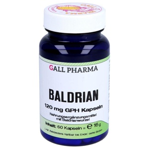 Baldrian 120 mg GPH Kapseln Produktbild