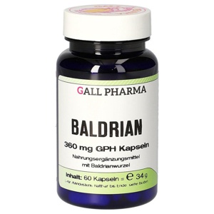 Baldrian 360 mg GPH Kapseln Produktbild