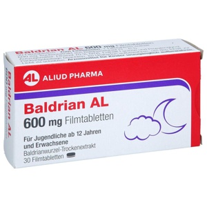 BALDRIAN AL 600 mg Filmtabletten Produktbild