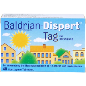 BALDRIAN DISPERT Tag überzogene Tabletten Produktbild