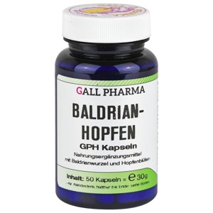 BALDRIAN HOPFEN GPH Kapseln Produktbild