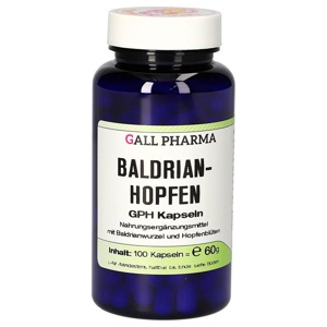 BALDRIAN HOPFEN GPH Kapseln Produktbild
