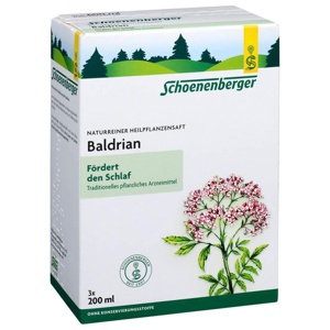 BALDRIAN HEILPFLANZENSÄFTE Schoenenberger Produktbild