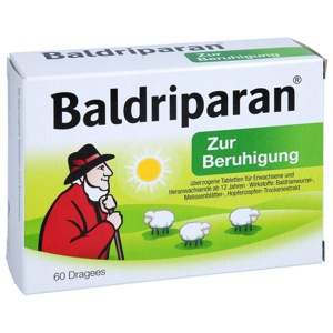 BALDRIPARAN zur Beruhigung überzogene Tabletten Produktbild