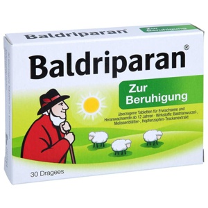 BALDRIPARAN zur Beruhigung überzogene Tabletten Produktbild