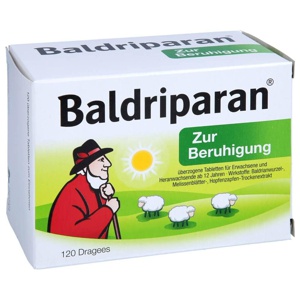 BALDRIPARAN zur Beruhigung überzogene Tabletten Produktbild