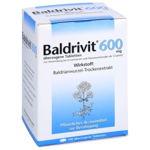 BALDRIVIT 600 mg überzogene Tabletten Produktbild