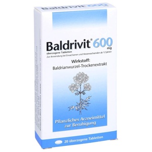 BALDRIVIT 600 mg überzogene Tabletten Produktbild
