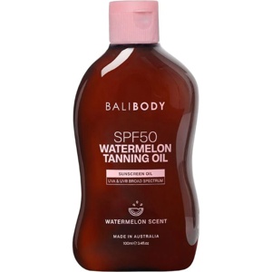 Bali Body Watermelon Sunscreen Oil SpF50 100 ml produktbillede