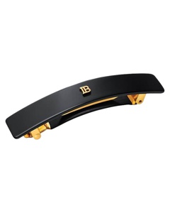 Balmain Cellulose Acetate Barrette pour Cheveux, Black produktbillede