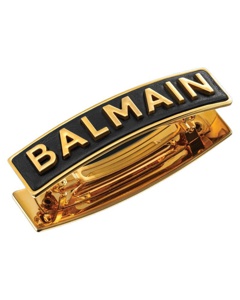 Balmain Gold Plated Barrette Medium Logo produktbillede