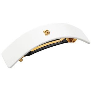 Balmain Hair Couture Cellulose Acetate Cellulose Acetate Barrette pour Cheveux White Large produktbilde