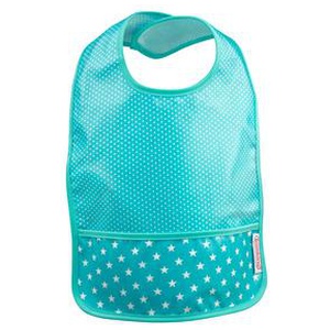 Bambino Easy wipe BIB - Blue produktbillede
