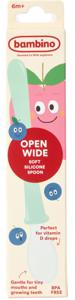 Bambino Open Wide Soft Silicone Spoon produkt bild