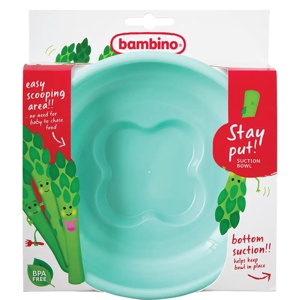 Bambino Stay Put Bowl Mint produktbilde
