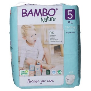 BAMBO Nature ECO bleer 5 Str. XL 22 stk produktbillede
