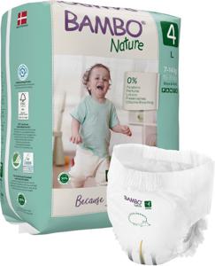 Bambo Nature Pants, storlek 4 (7-14 kg) 20 st produkt bild