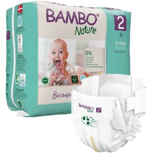 Bambo Nature storlek 2 (3-6 kg) 30 st produkt bild