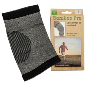 Bamboo Pro Knæbind Selvvarmende   Str. L produktbillede