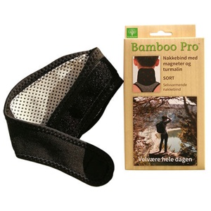 Bamboo Pro Nakkebind Sort produktbillede