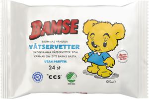 Bamse By CCS Brummas Wipes produkt bild