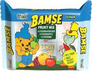 Bamse Fruktmix 12 x 14 g produkt bild