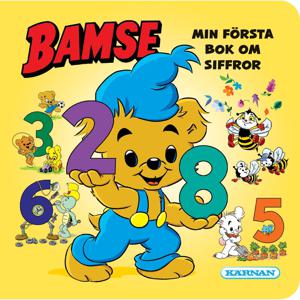 Bamse Pekbok Min första bok om siffror produkt bild