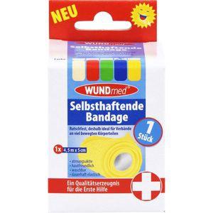 BANDAGE selbsthaftend 5 cmx4,5 m farb.sort. Produktbild