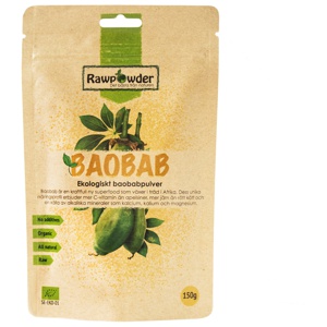 Baobab pulver 150g - Rawpowder produkt bild