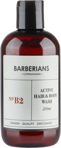 Barberians cph Active Hair & Body Wash 250 ml produktbillede