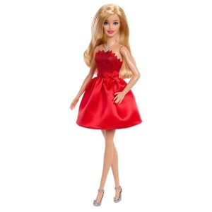 Barbie Fashionista 80th Anniversary Ruby Red Doll produkt bild