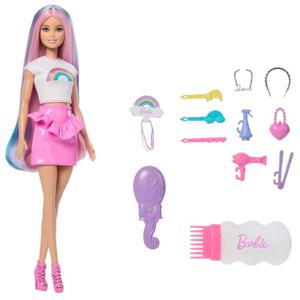 Barbie Rainbow Sparkle Hair Play docka produkt bild