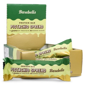 Barebells Gooey Bar Pistachio Spread 12-pak produktbillede