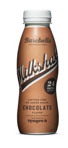 Barebells Milkshake, Chocolate, 330 ml