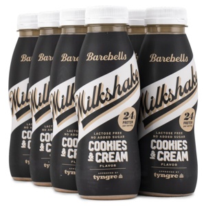 Barebells Milkshake Cookies & Cream 8-pak produktbillede