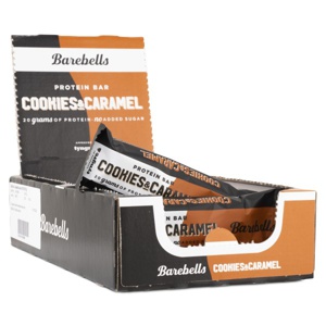 Barebells Protein Bar Cookies & Caramel 12-pak produktbillede