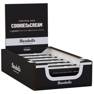 Barebells Protein Bar Cookies & Cream 55 g x 12 produktbilde